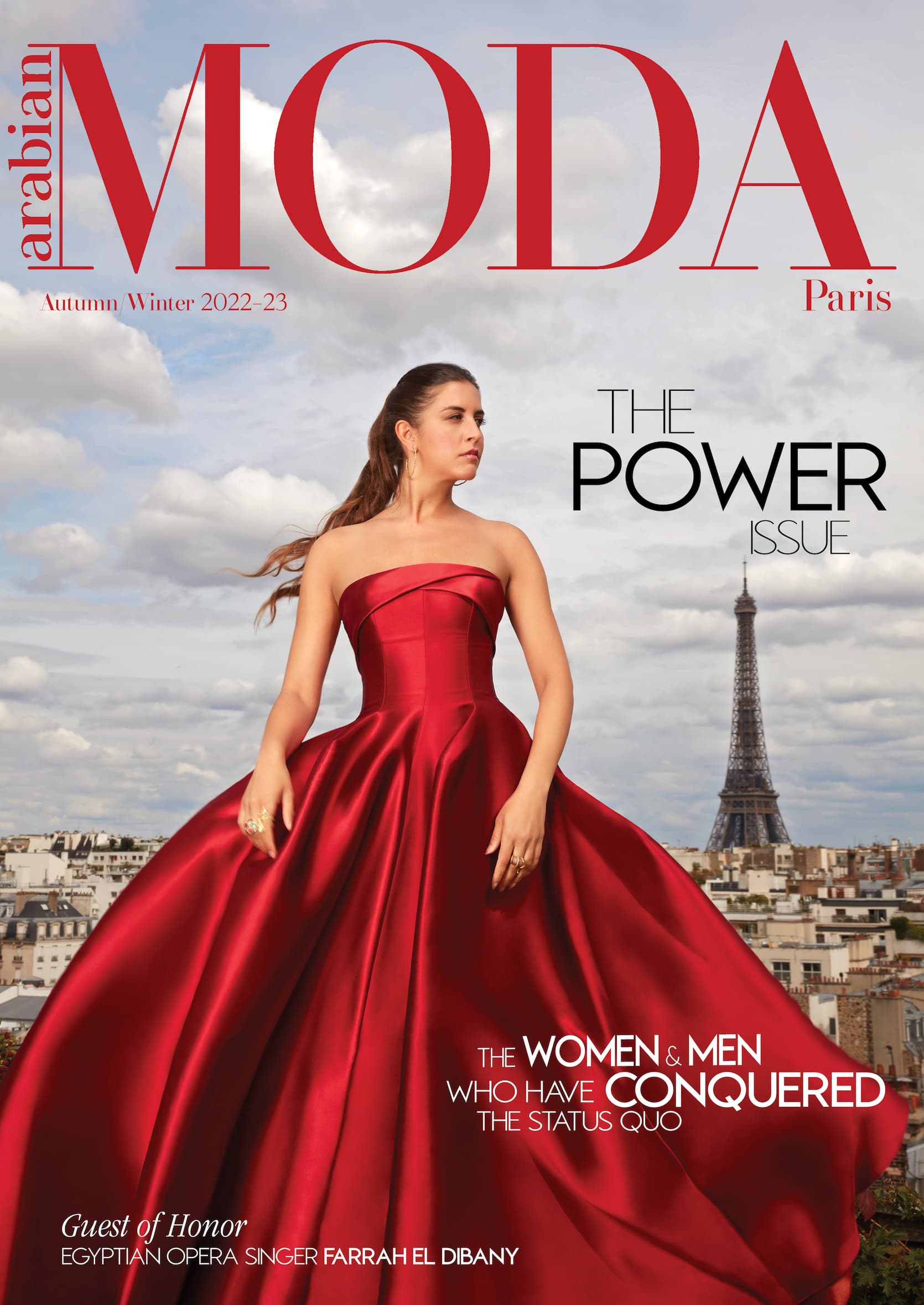 On the Cover of Arabian Moda
