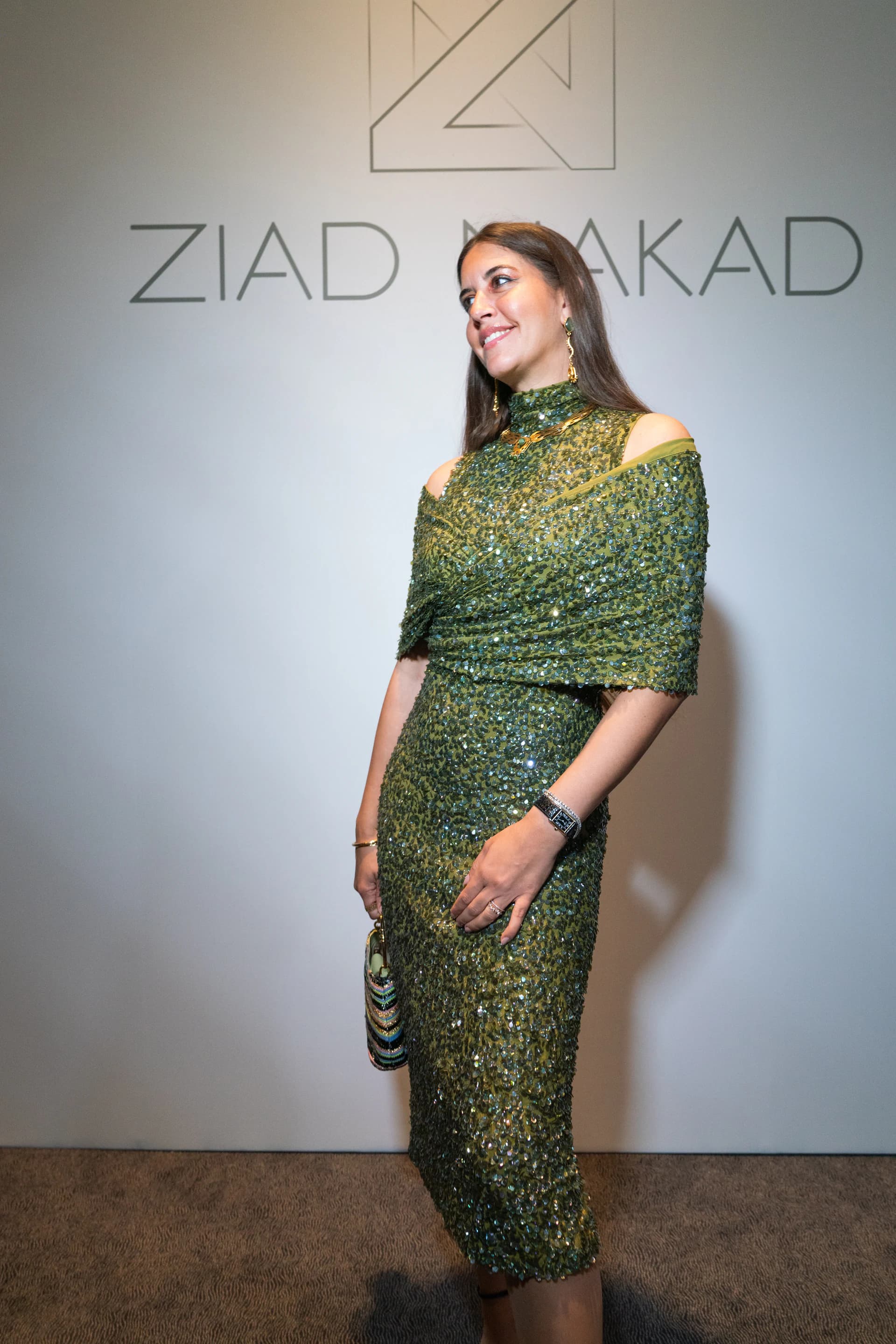 Farrah El Dibany at Ziad Nakad show X Jude Benhalim